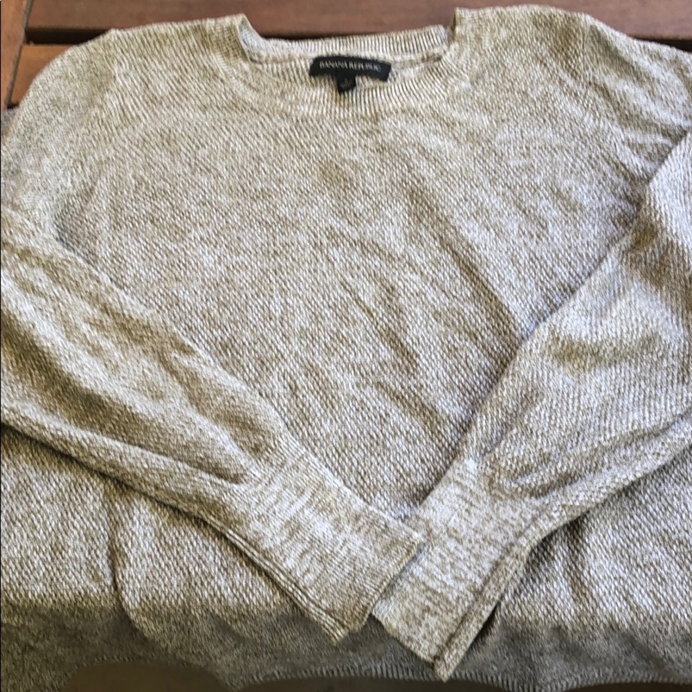 Open back sweater